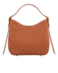 Mini Zoe in Cognac Ostrich