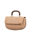 Picco in Nude Crocodile