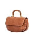 Picco in Cognac Crocodile