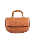 Picco in Cognac Crocodile
