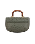 Picco in Forest Green Ostrich