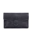 Ivy in Anthracite Crocodile