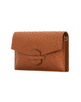 Ivy in Cognac Ostrich