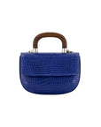 Mini Picco in Mod Blue Crocodile