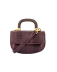 Mini Picco in Godiva Ostrich Leg