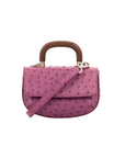 Mini Picco in Lilac Ostrich