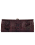 Eda in Plum Ostrich Leg
