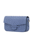 Caia Crossbody in Clemaris Ostrich