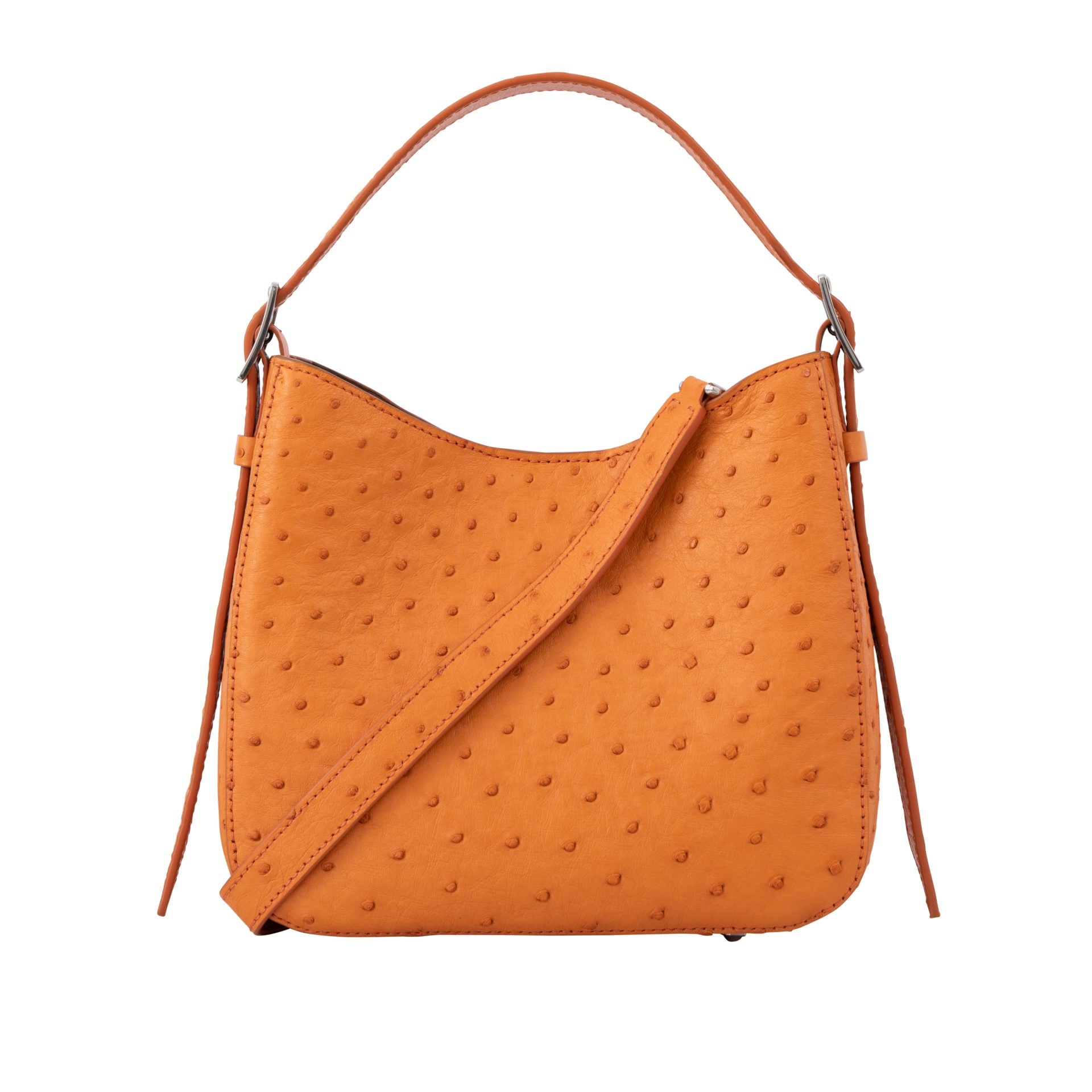Mini Zoe in Cognac Ostrich