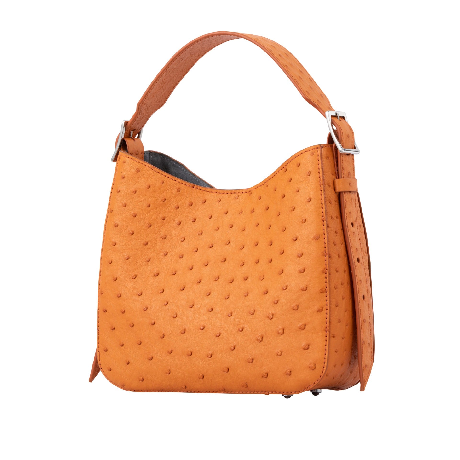 Mini Zoe in Cognac Ostrich