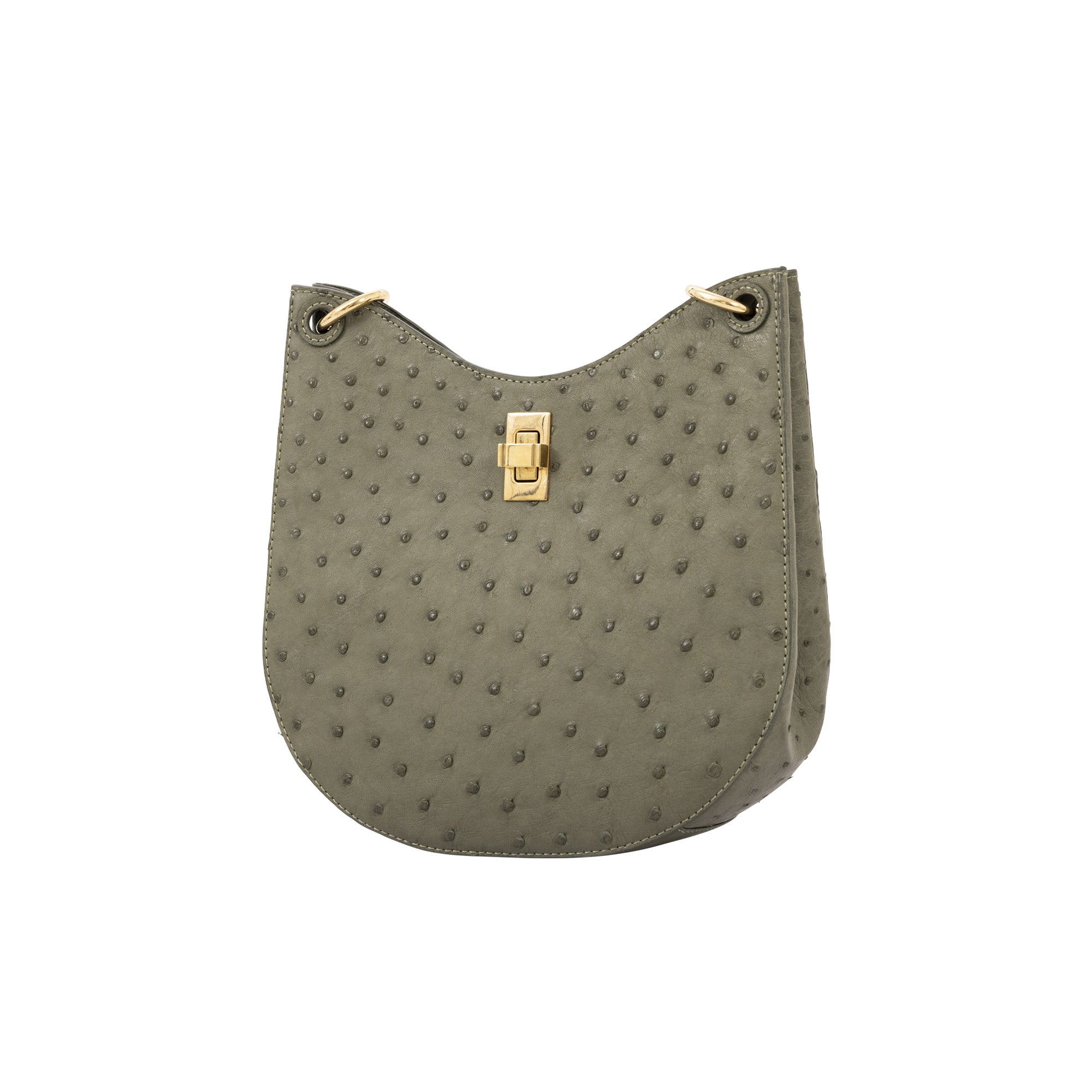 Mini Nova in Jungle Green Ostrich