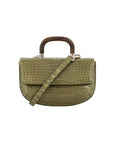 Picco in Forest Green Crocodile