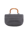 Picco in Anthracite Crocodile