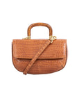 Picco in Cognac Crocodile