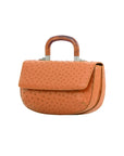 Picco in Cognac Ostrich