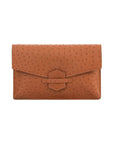 Ivy in Cognac Ostrich
