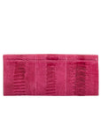 Nile Clutch in Hot Pink Ostrich Leg
