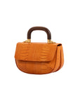Mini Picco in Mango Ostrich Leg