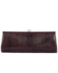 Eda in Plum Ostrich Leg