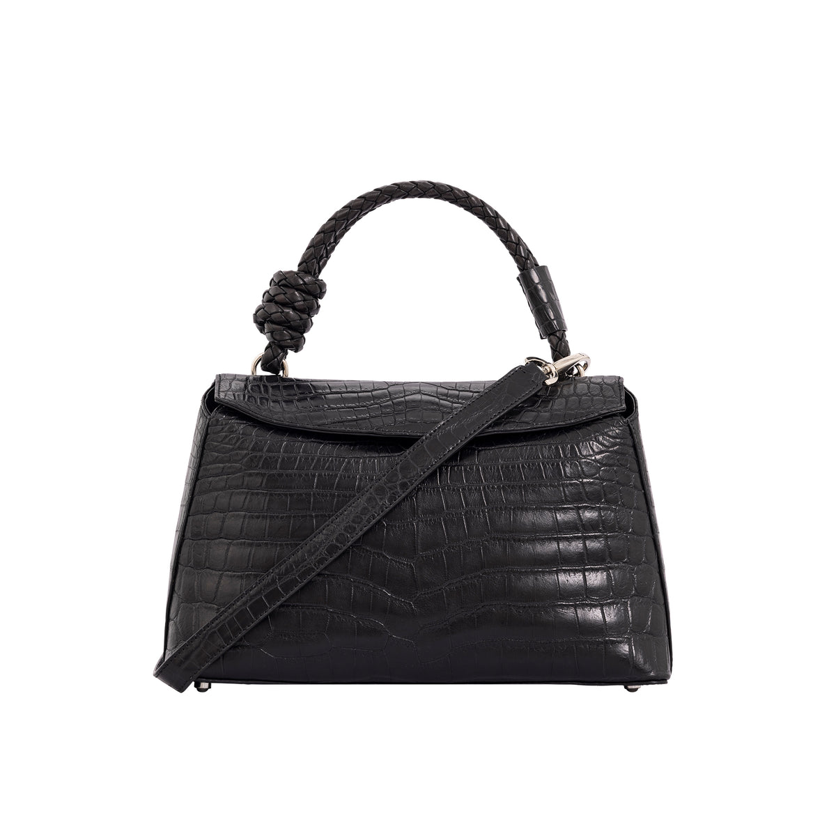 Esme in Black Crocodile