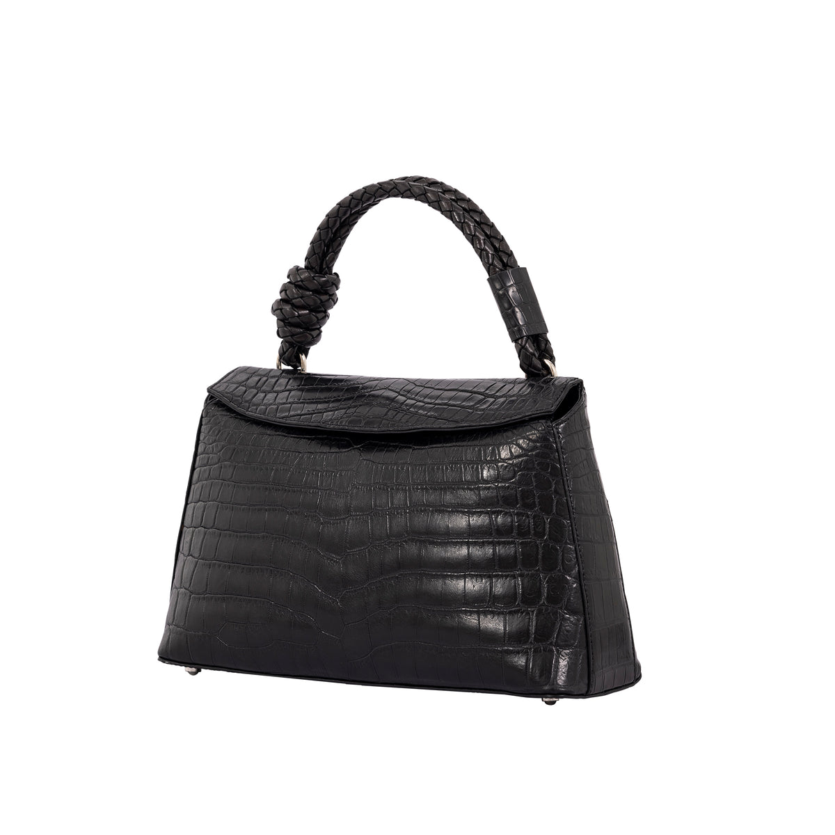 Esme in Black Crocodile
