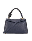 Whipstitch Esme in Midnight Ostrich