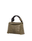 Mini Esme in Forest Green Crocodile
