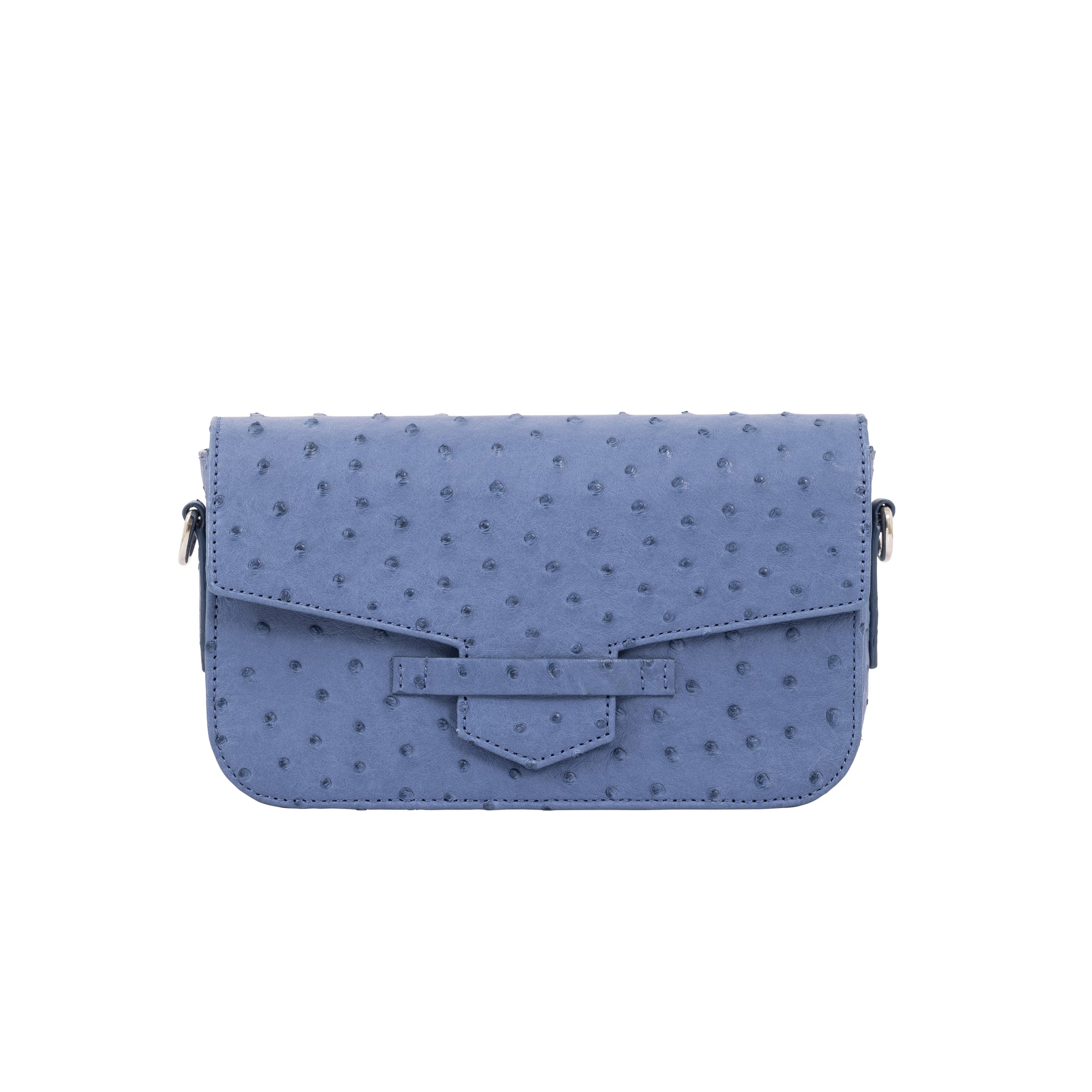Caia Crossbody in Clemaris Ostrich