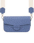 Caia Crossbody in Clemaris Ostrich