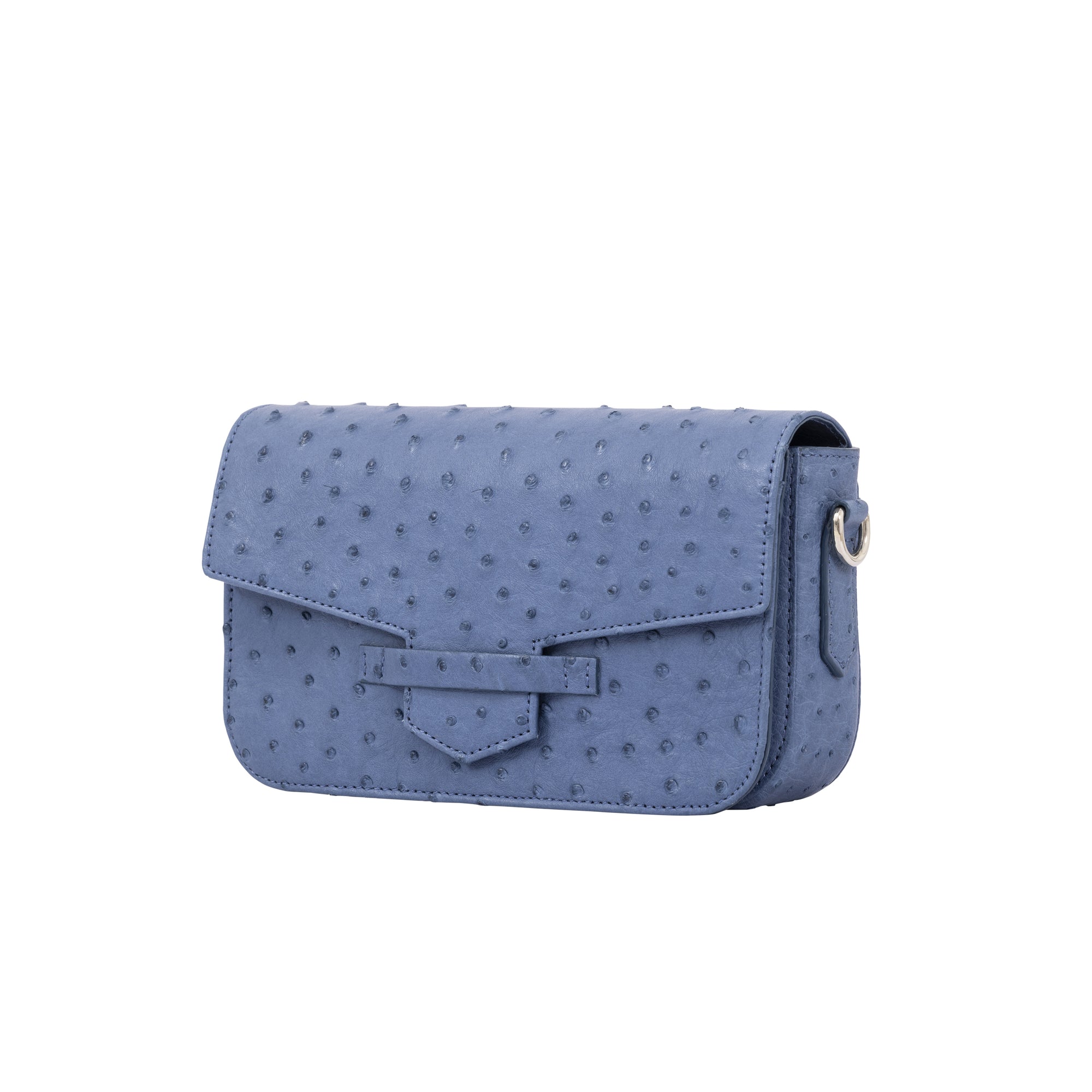 Caia Crossbody in Clemaris Ostrich