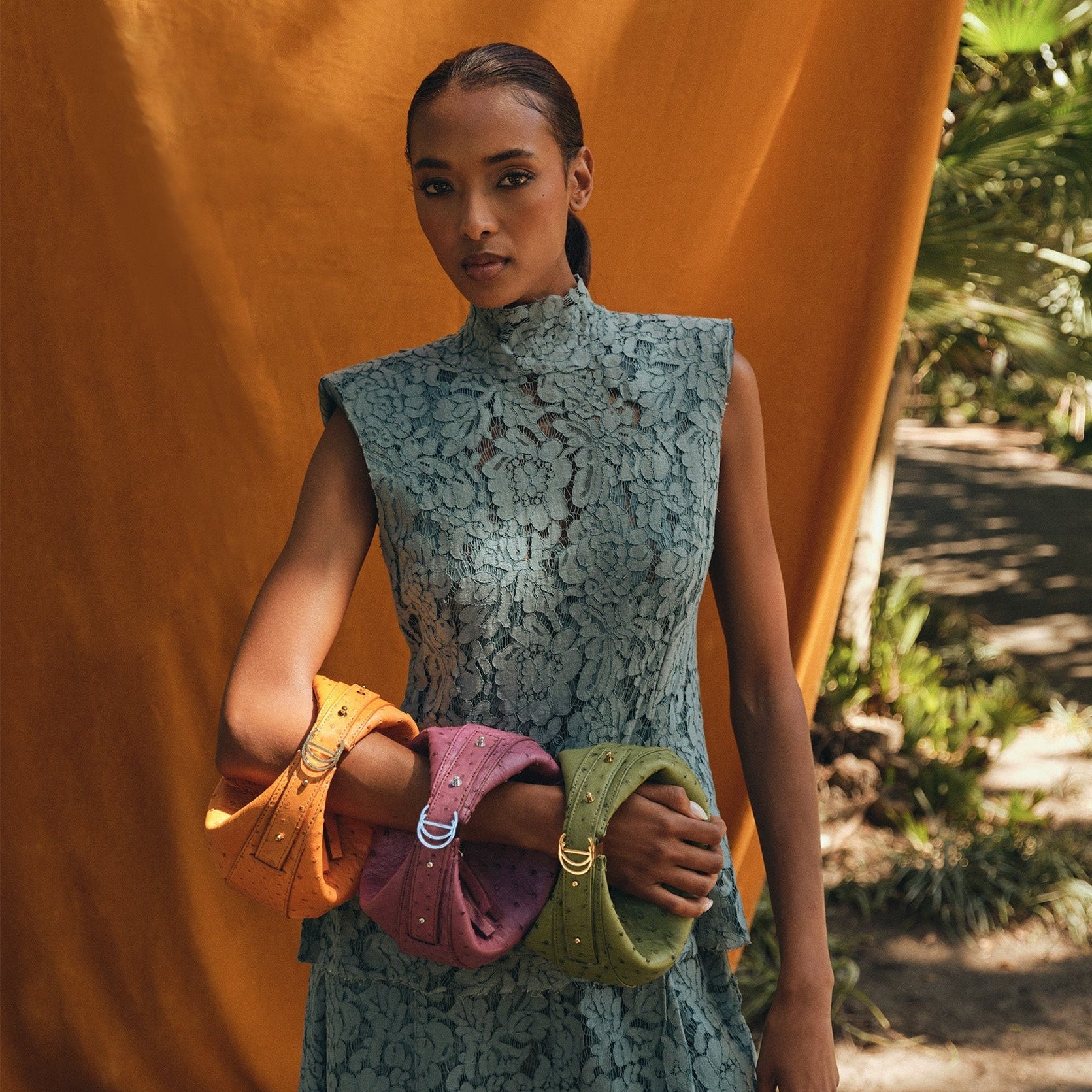 Lolita Ostrich Leather Handbag | Made in South Africa Cape Cobra International Lolita Ostrich Leather Handbag | Made in South Africa Cape Cobra International